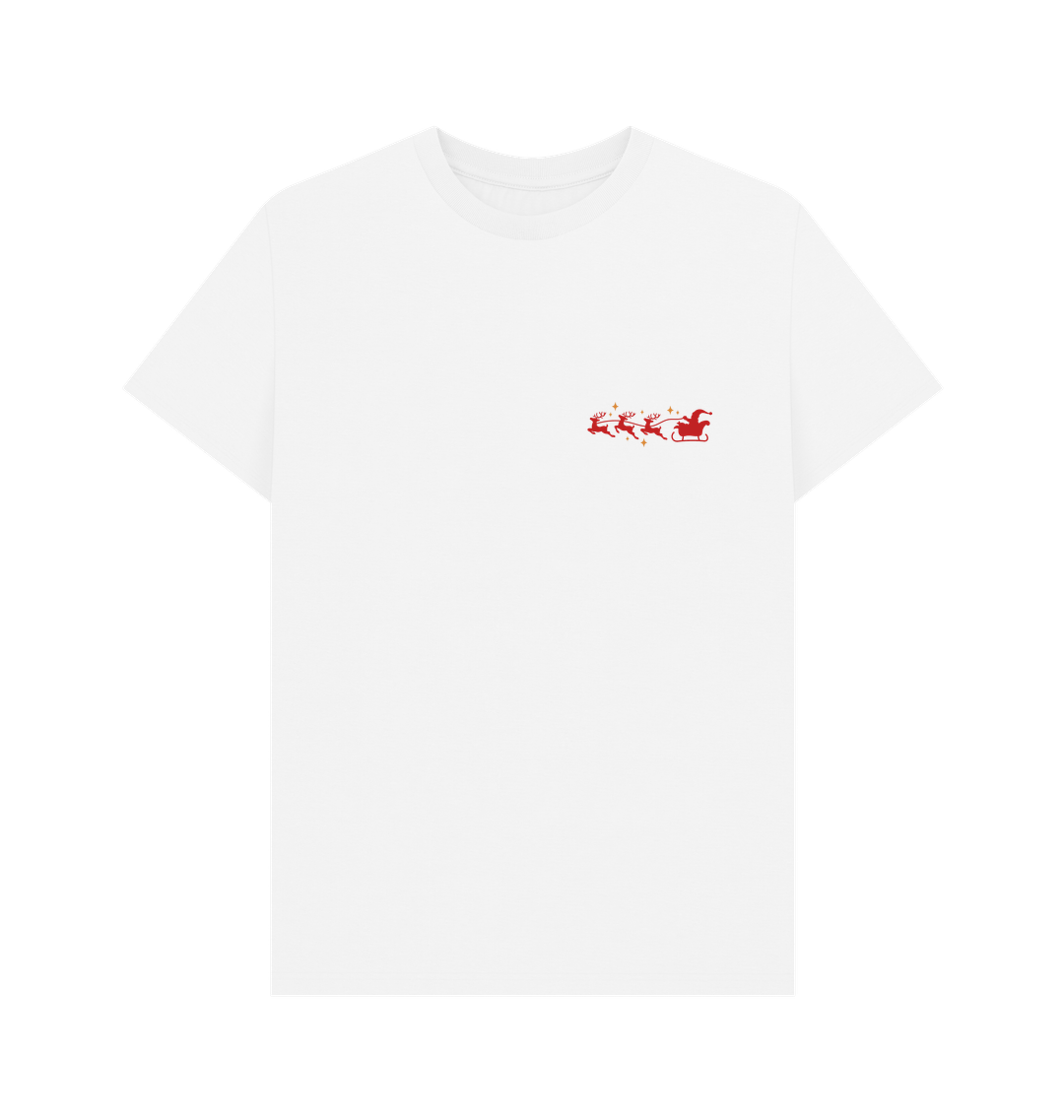 White Printed T-shirt Front