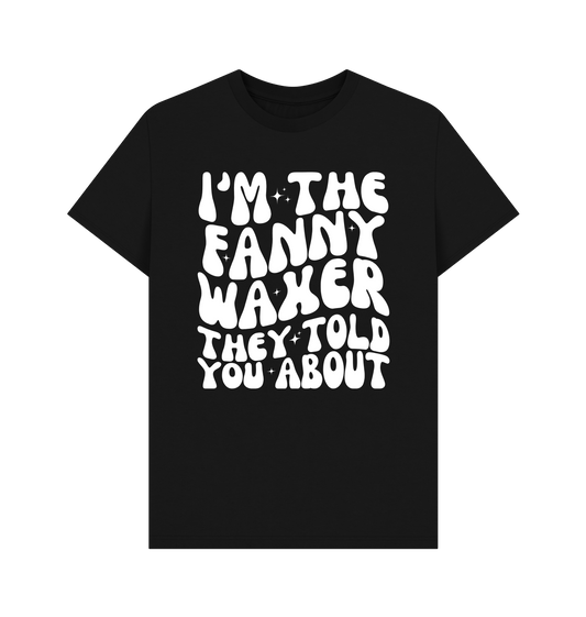 Black Printed T-shirt Front