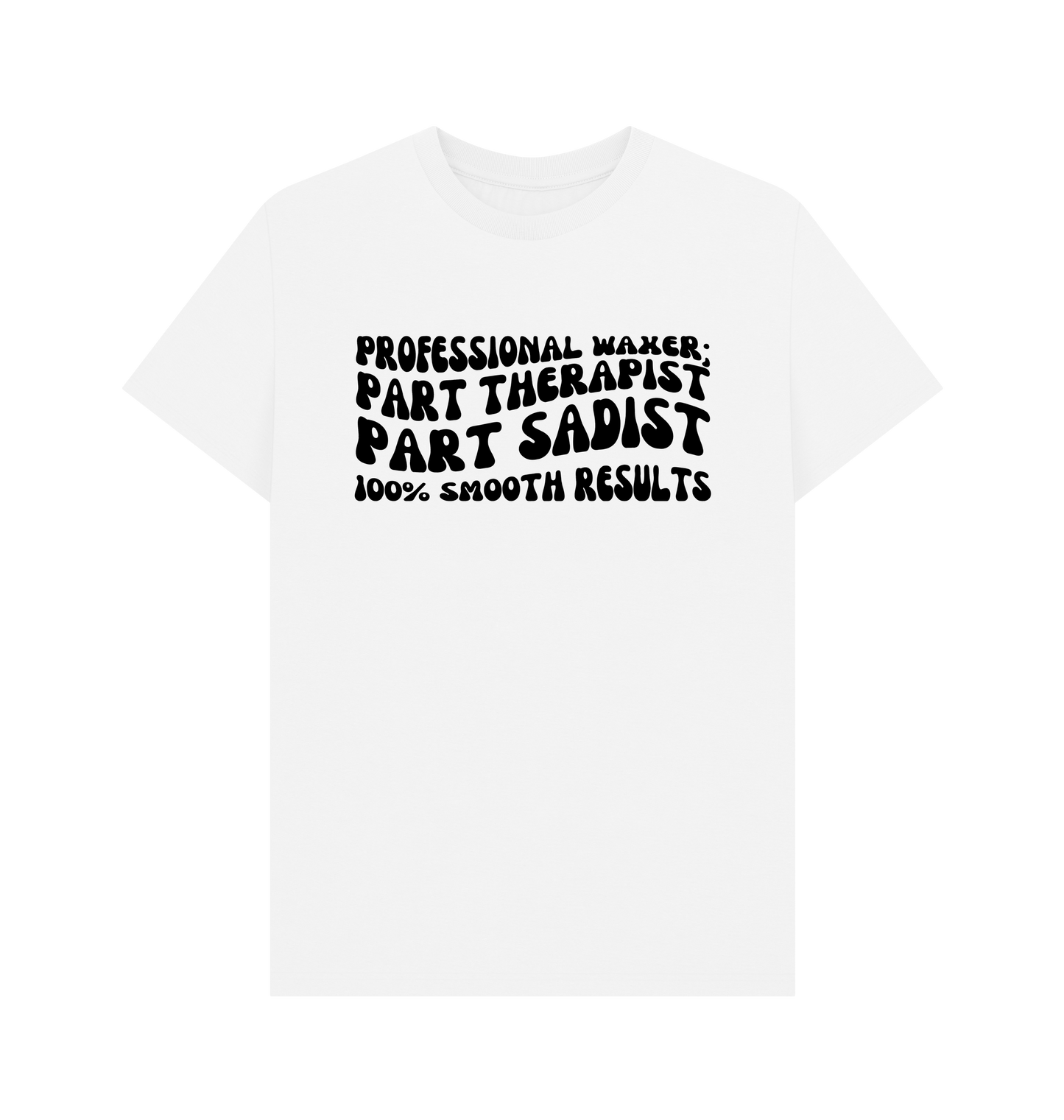 White Printed T-shirt Front