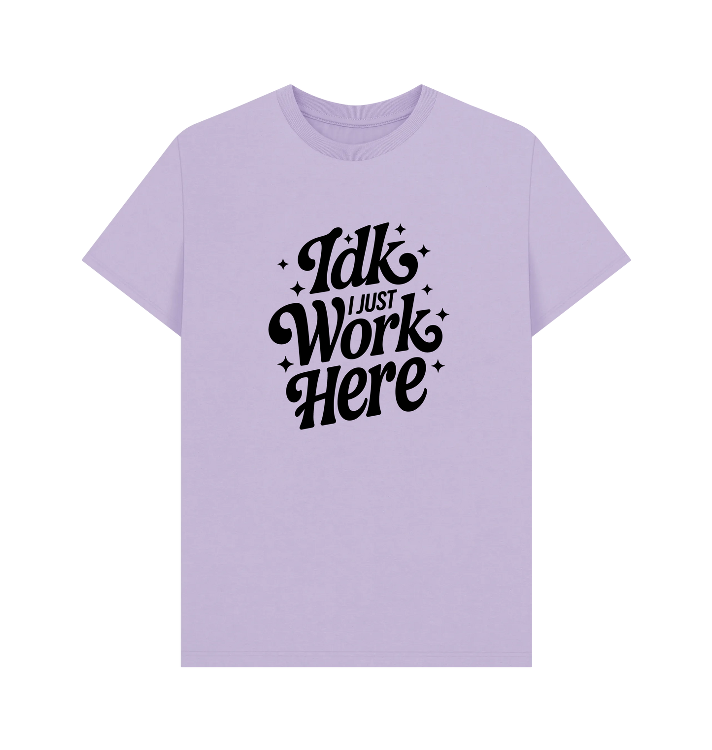 Lilac Printed T-shirt Front