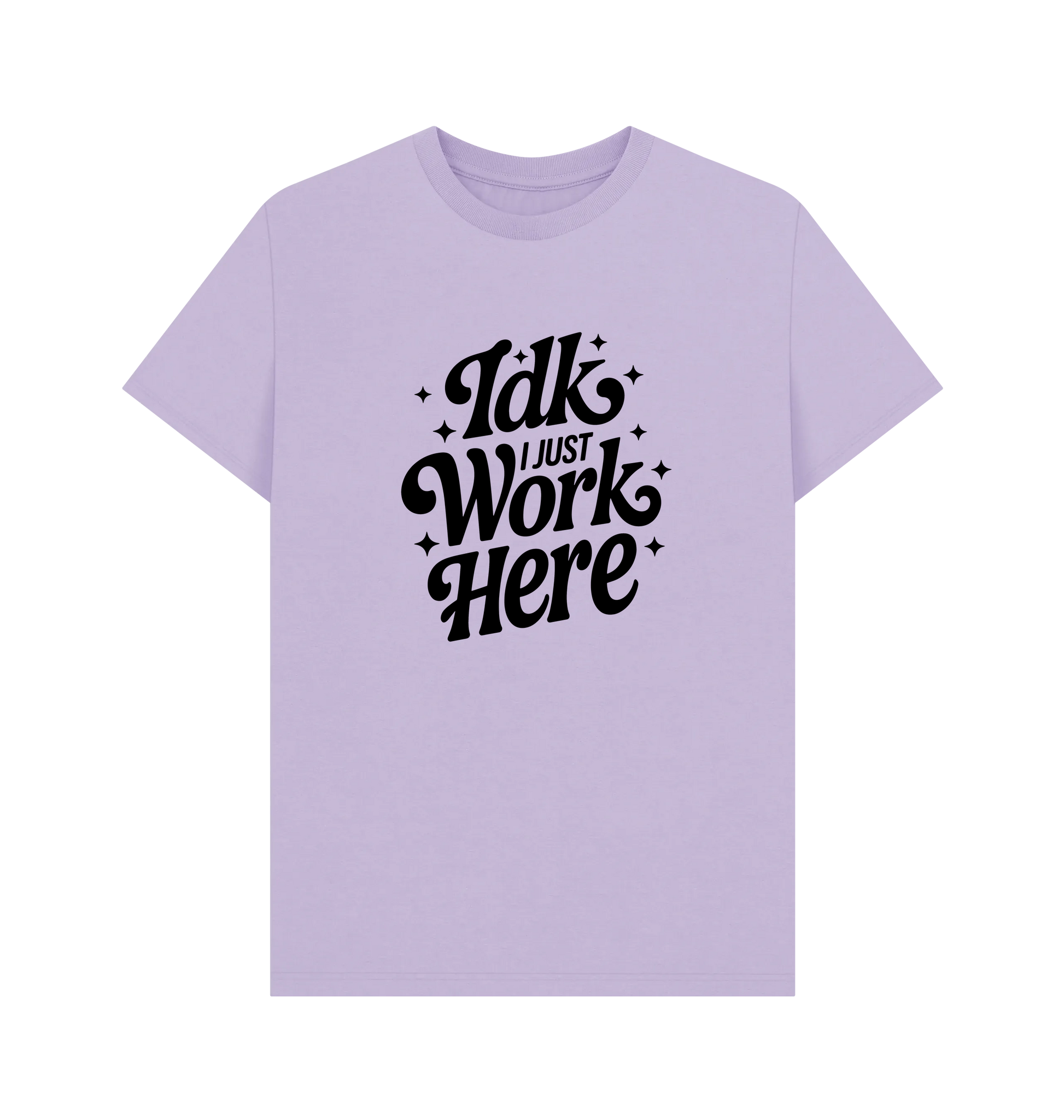 Lilac Printed T-shirt Front