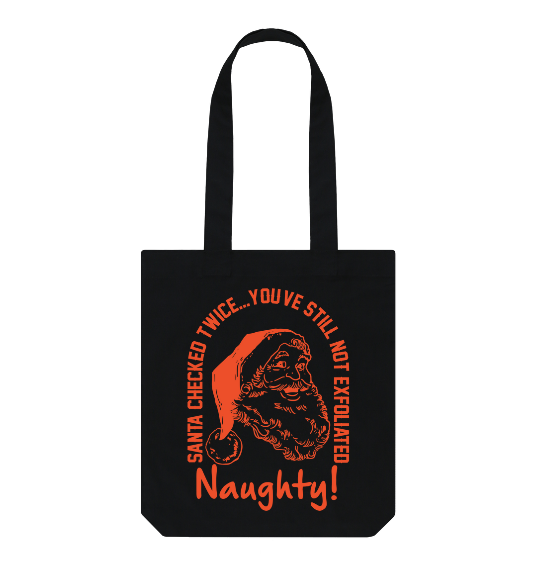 Black Printed Bag Front