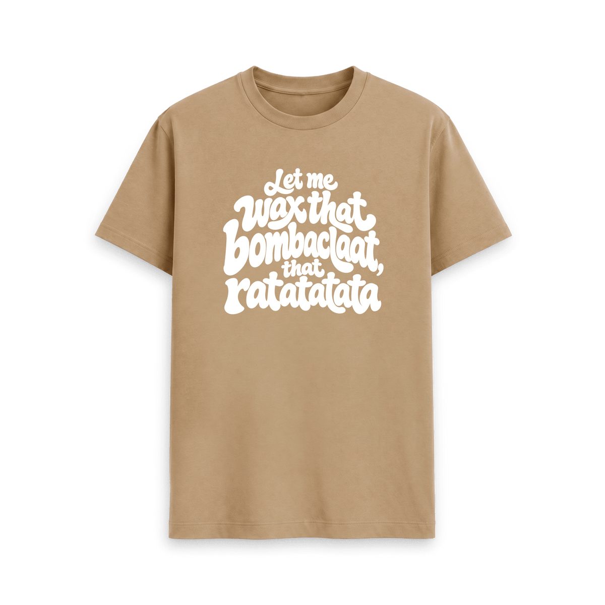 Sand Printed T-shirt Front
