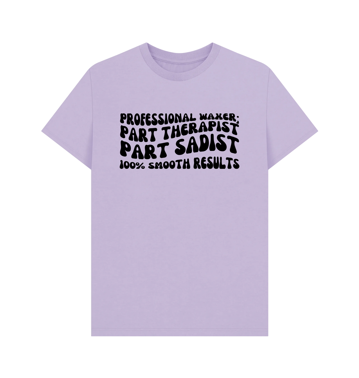 Lilac Printed T-shirt Front