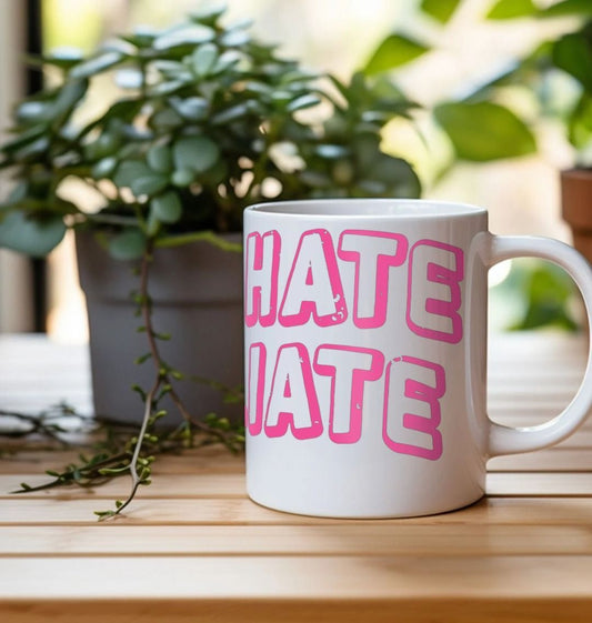 DON'T HATE EXFOLIATE MUG