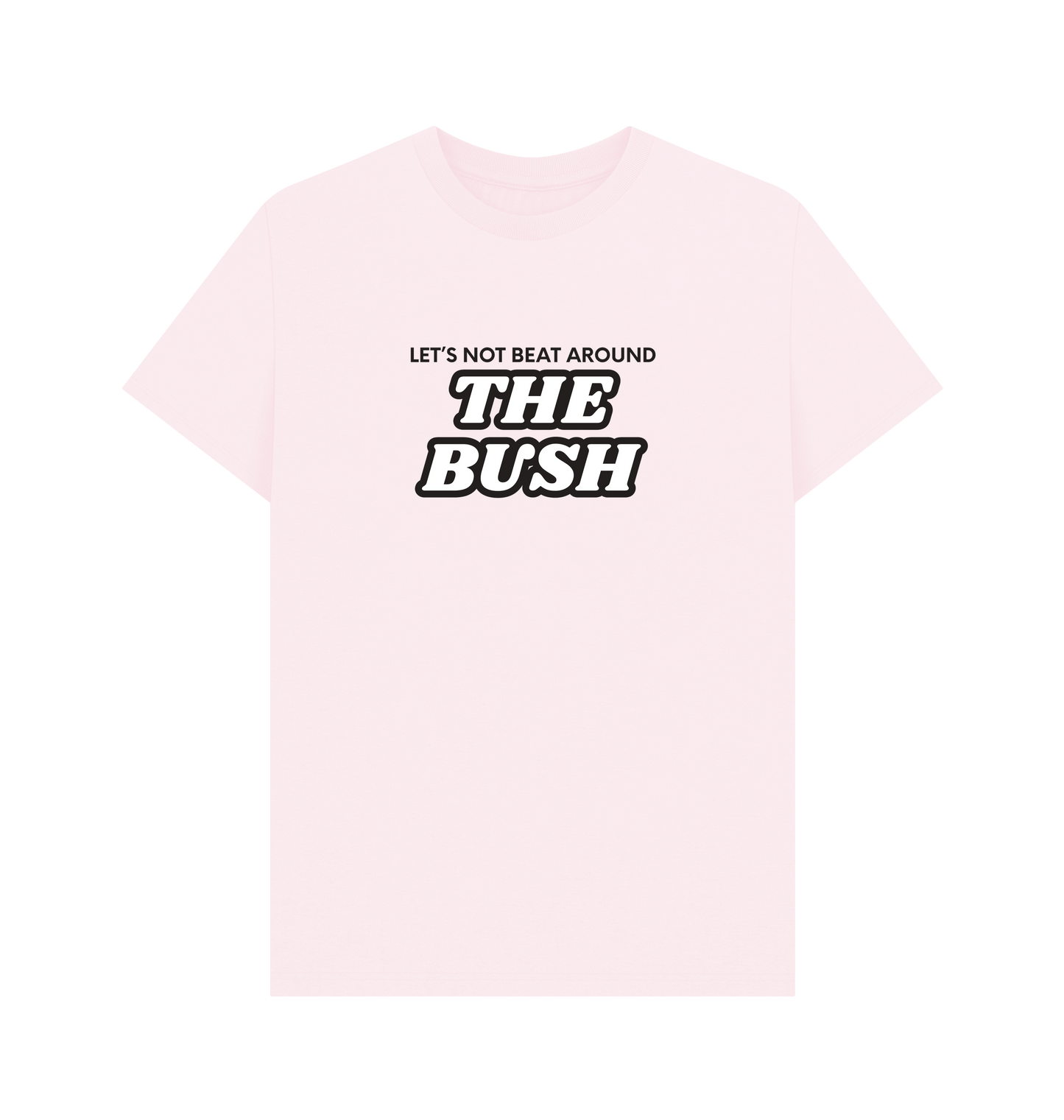 Pink Printed T-shirt Front