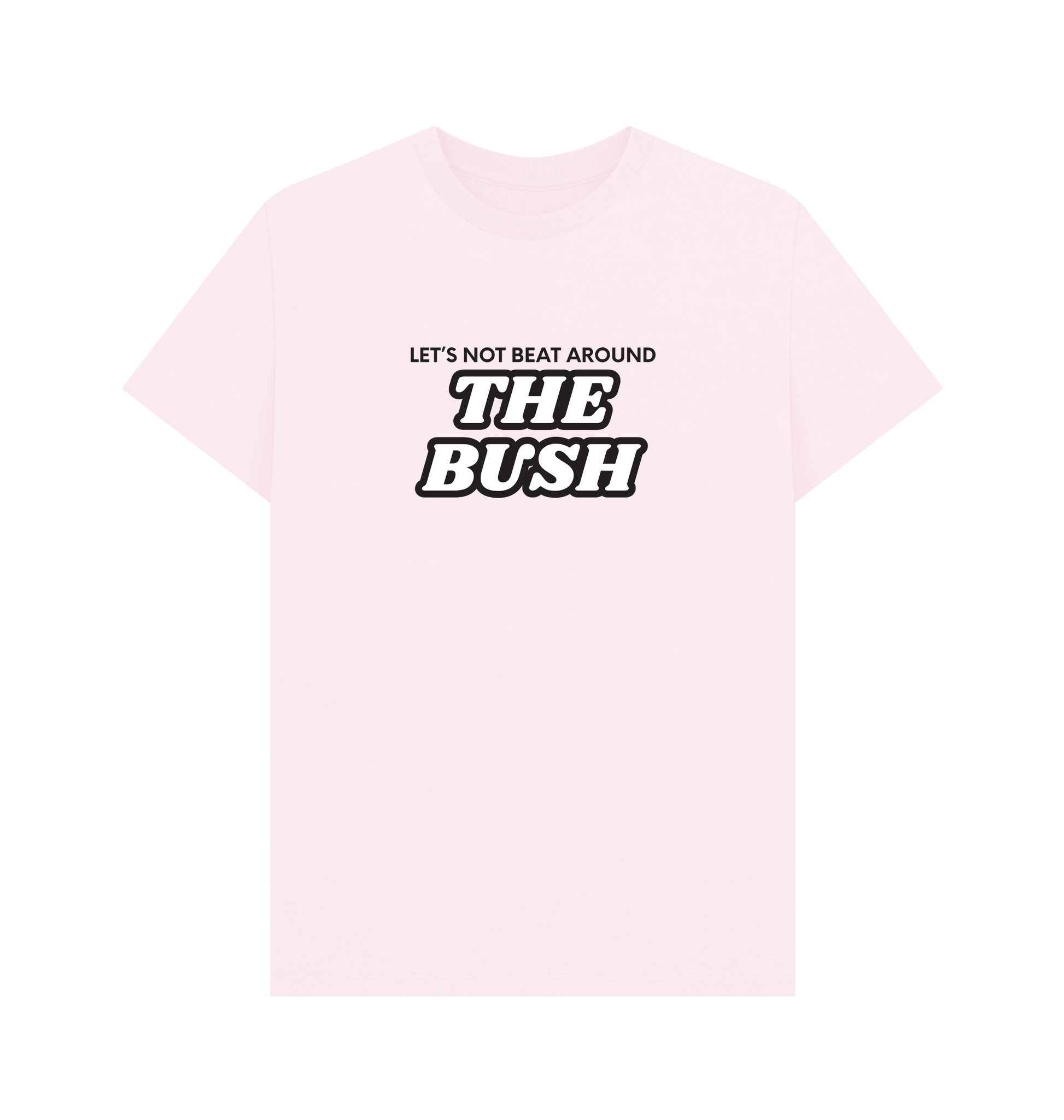 Pink Printed T-shirt Front