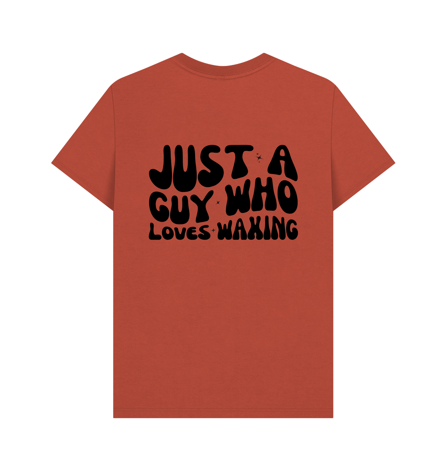 Rust Printed T-shirt Back
