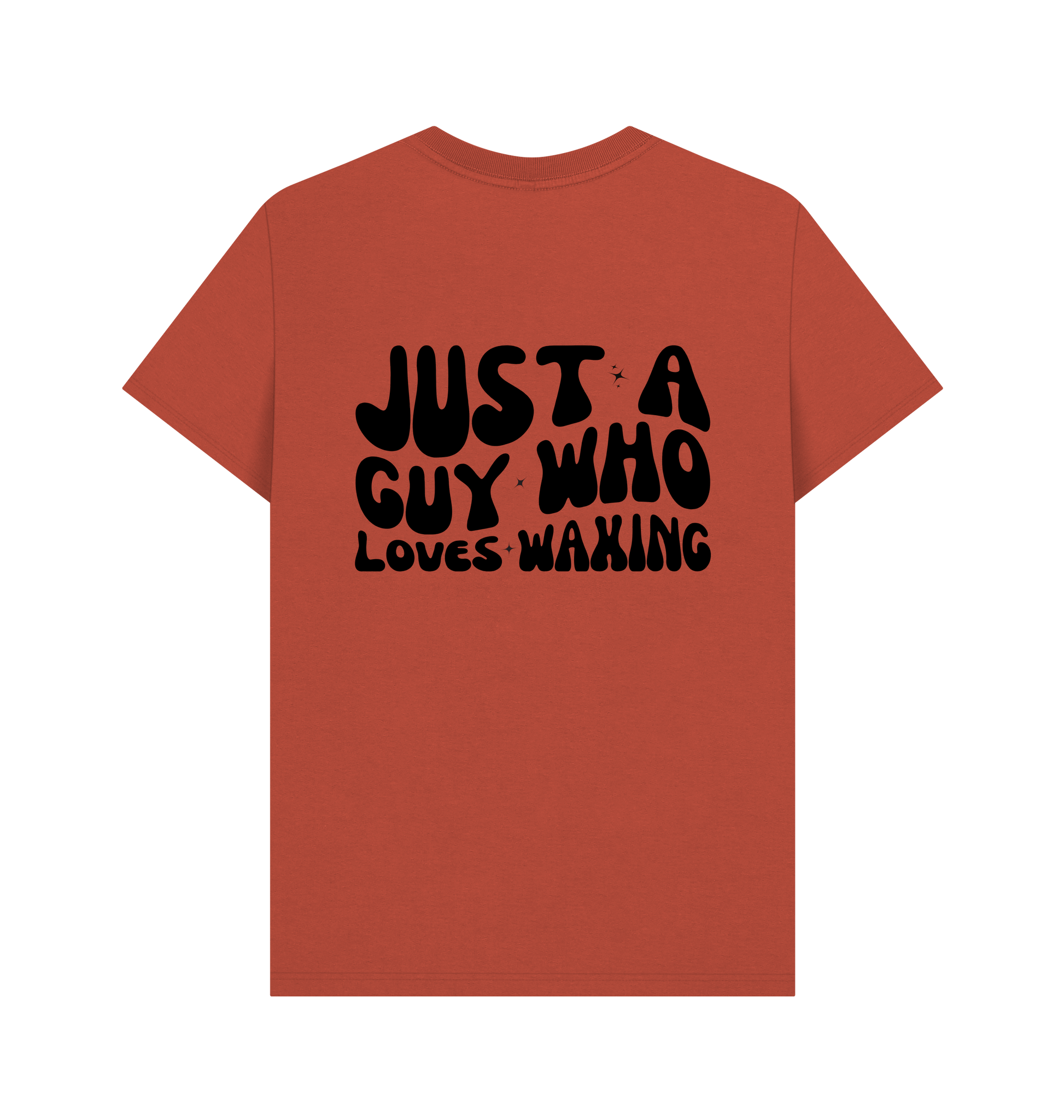 Rust Printed T-shirt Back