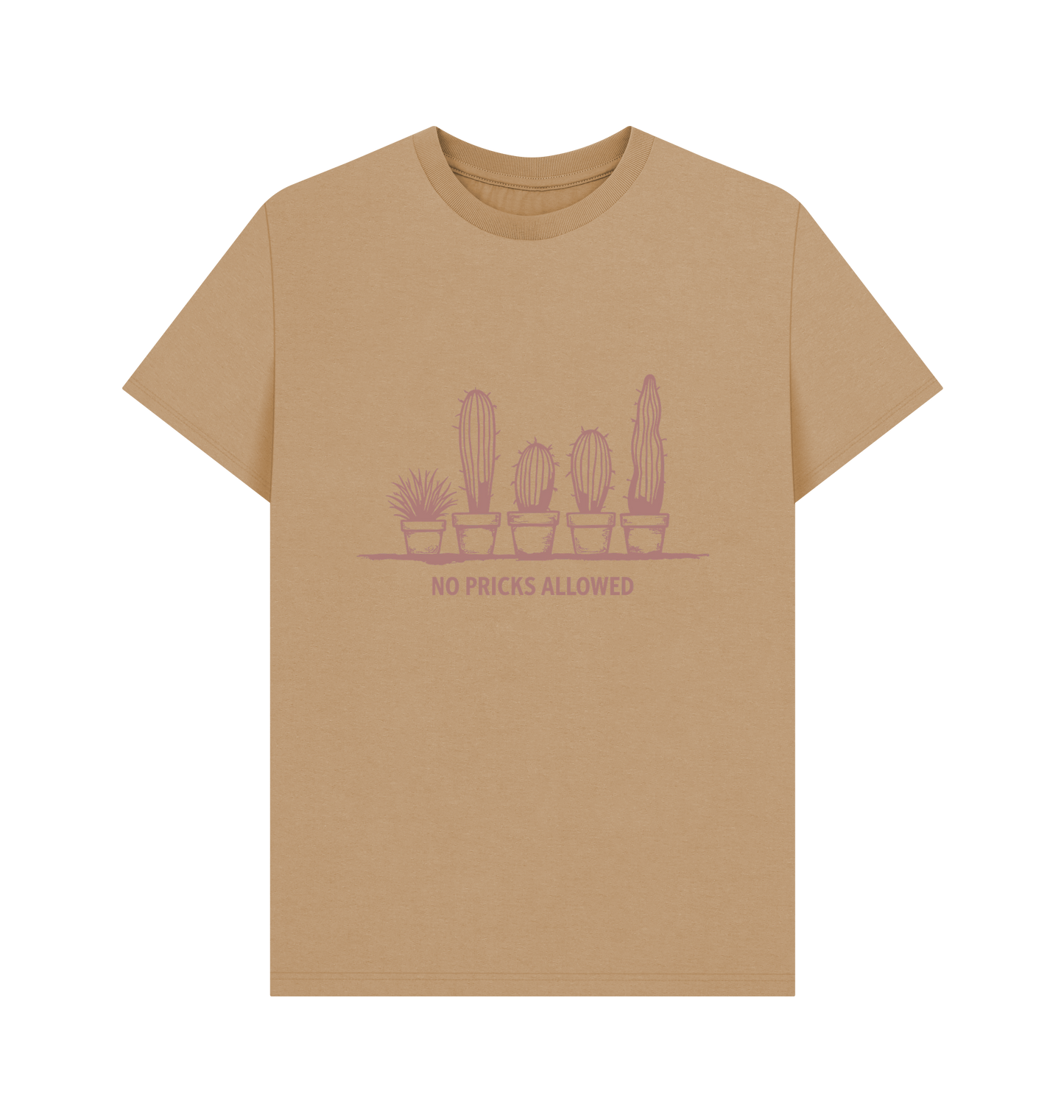 Sand Printed T-shirt Front