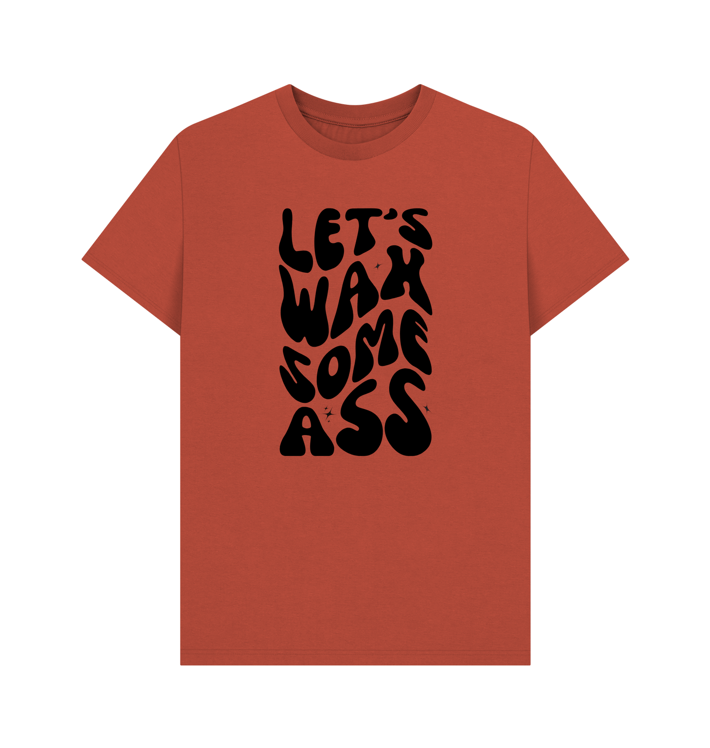 Rust Printed T-shirt Front