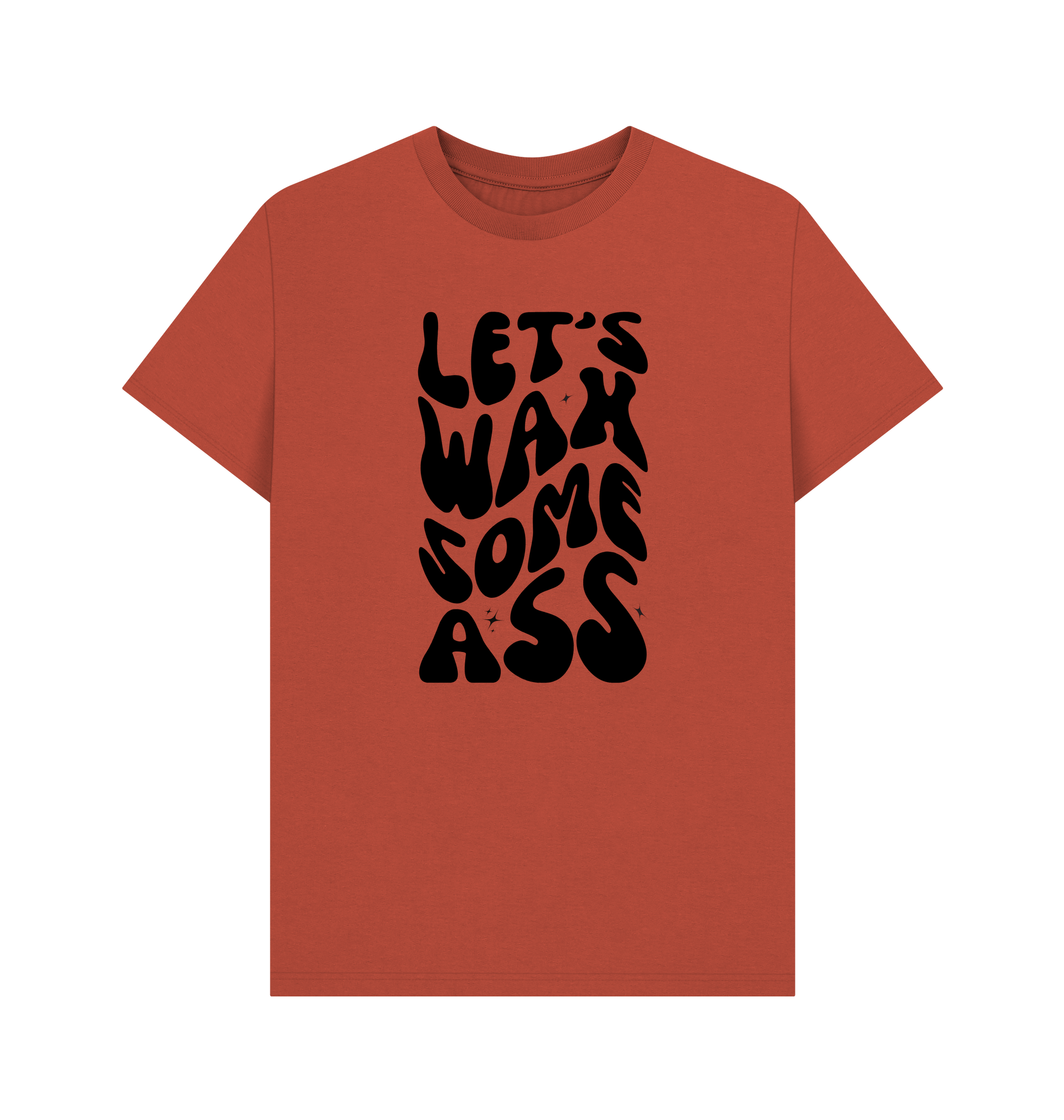Rust Printed T-shirt Front