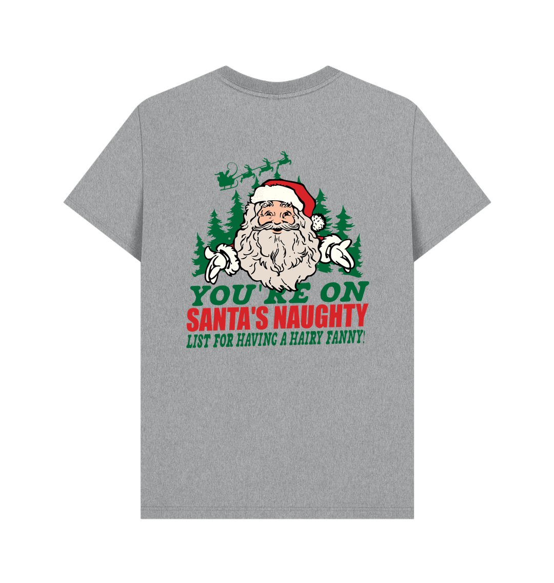 Athletic Grey BACK DESIGN - HAIRY FANNY