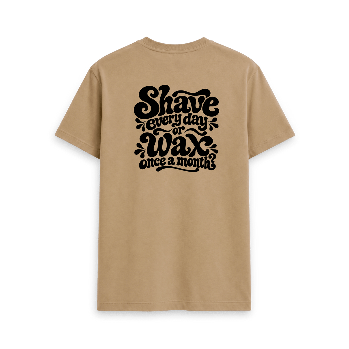 Sand Printed T-shirt Back