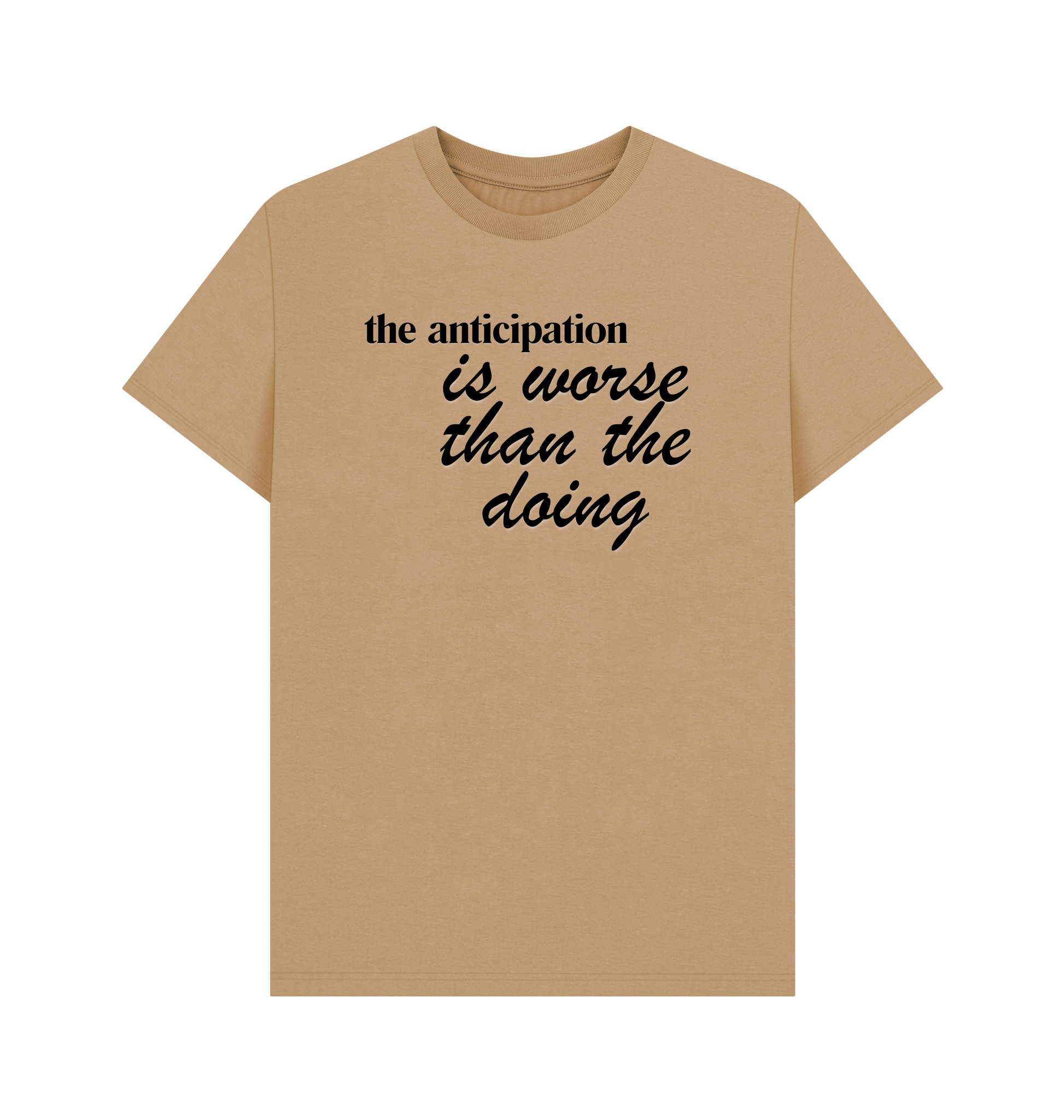 Sand Printed T-shirt Front