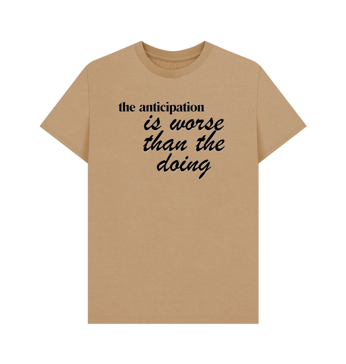 Sand Printed T-shirt Front