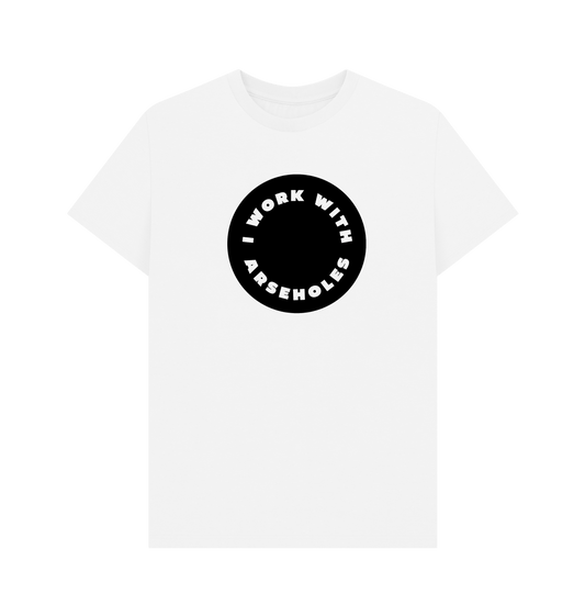 White Printed T-shirt Front