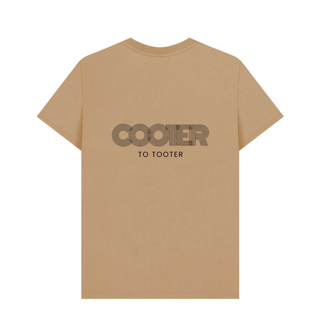 Sand Printed T-shirt Back