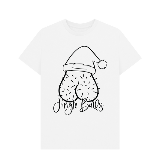 White Printed T-shirt Front