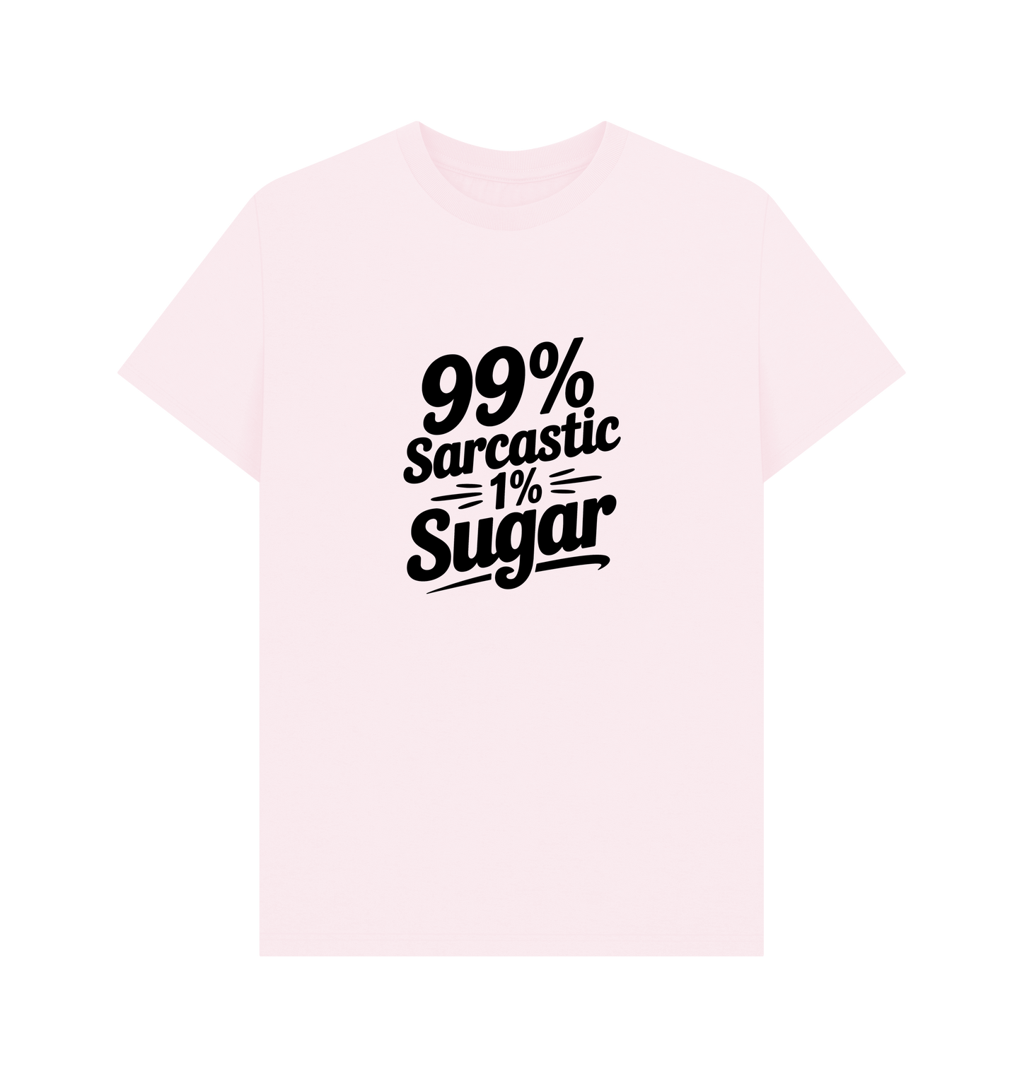Pink Printed T-shirt Front