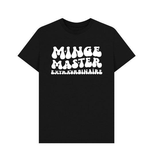 Black Printed T-shirt Front