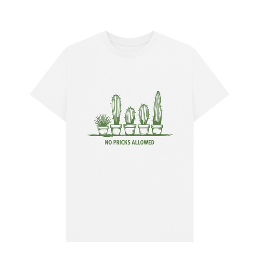 White Printed T-shirt Front