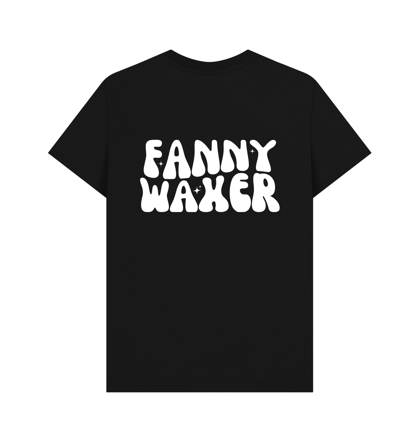 Black Printed T-shirt Back