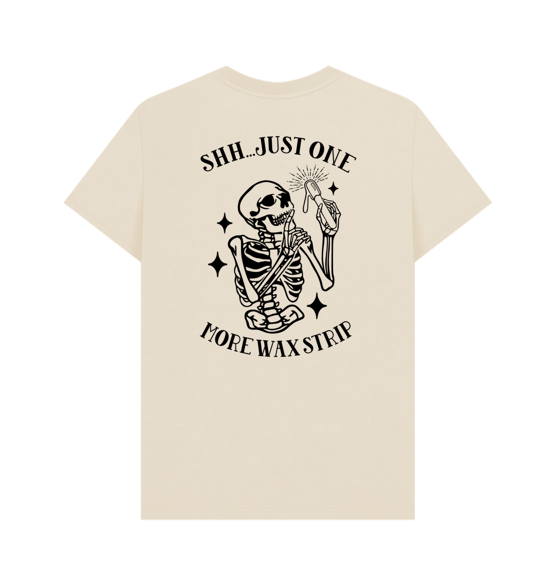 Oat BACK DESIGN - JUST ONE MORE STRIP black
