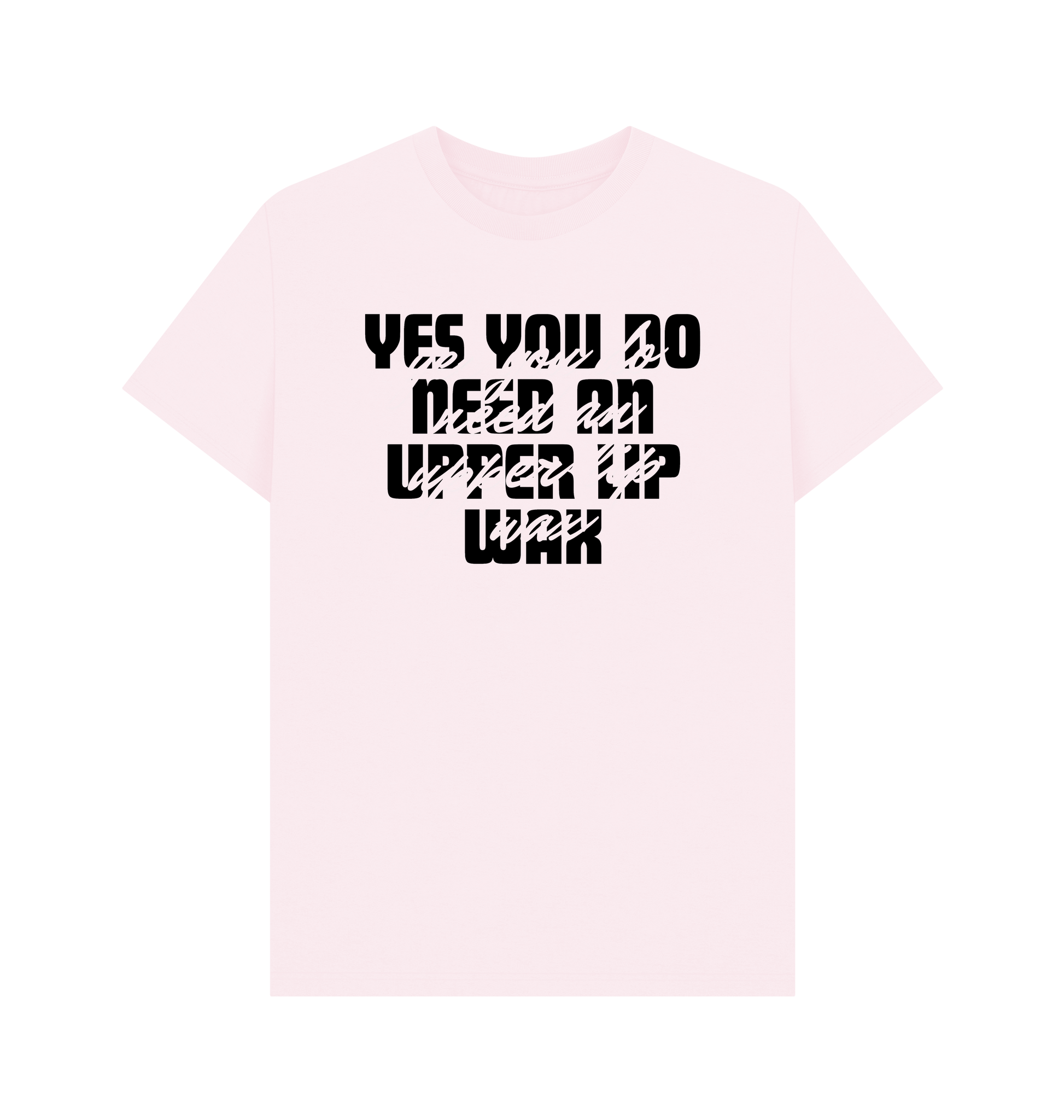 Pink Printed T-shirt Front