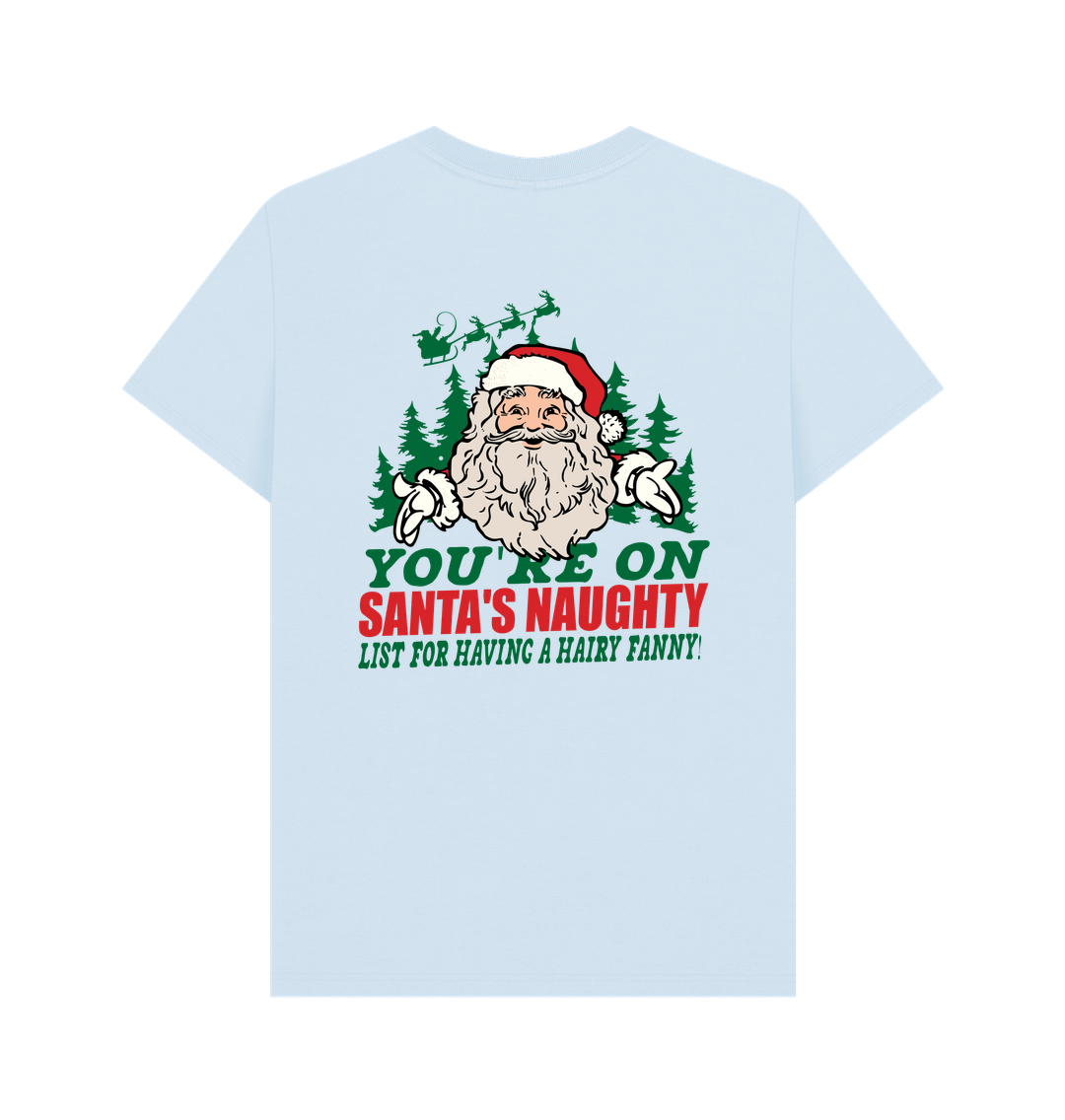 Sky Blue BACK DESIGN - HAIRY FANNY