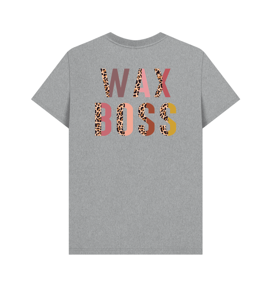 Athletic Grey Printed T-shirt Back