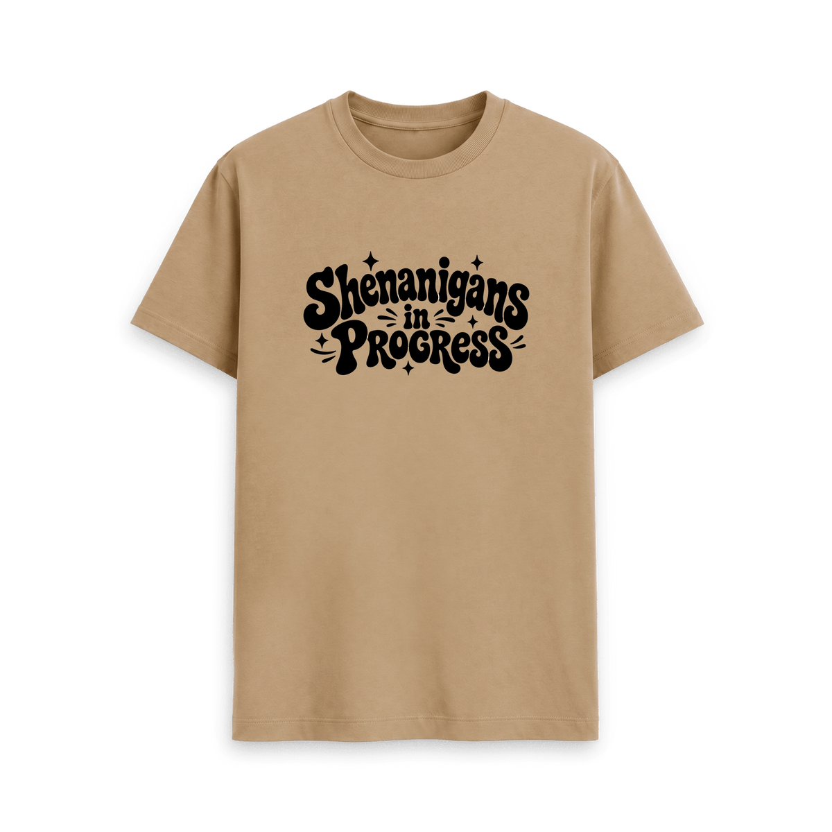 Sand Printed T-shirt Front