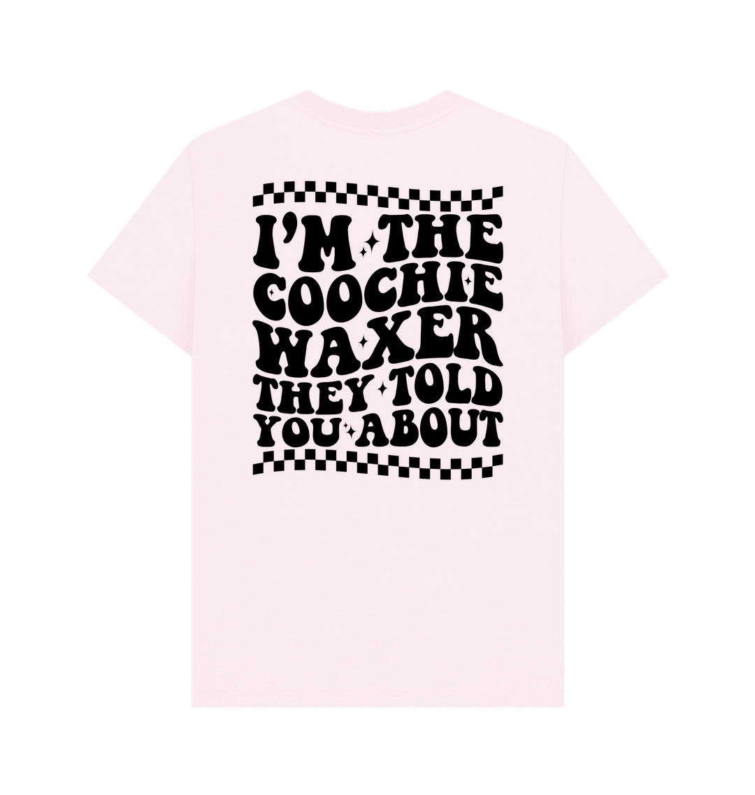 Pink Printed T-shirt Back