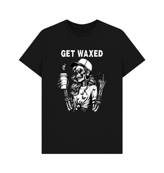 Black Printed T-shirt Front