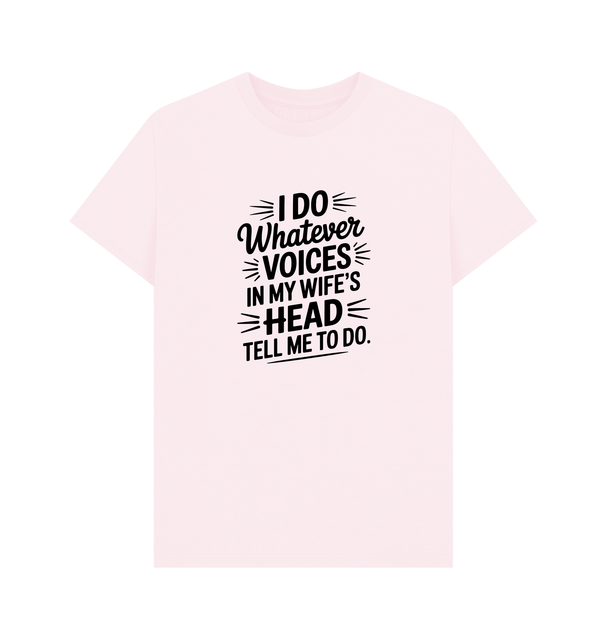 Pink Printed T-shirt Front