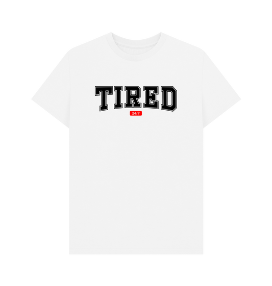 White Printed T-shirt Front