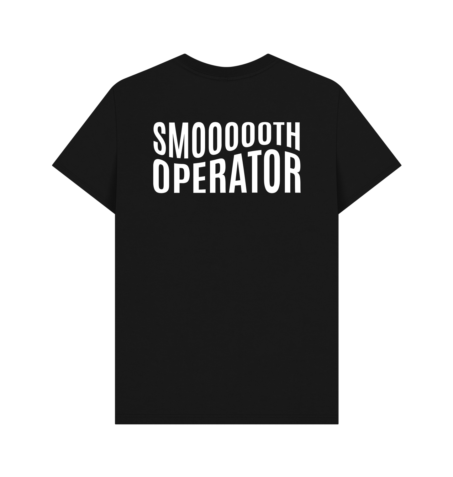 Black Printed T-shirt Back