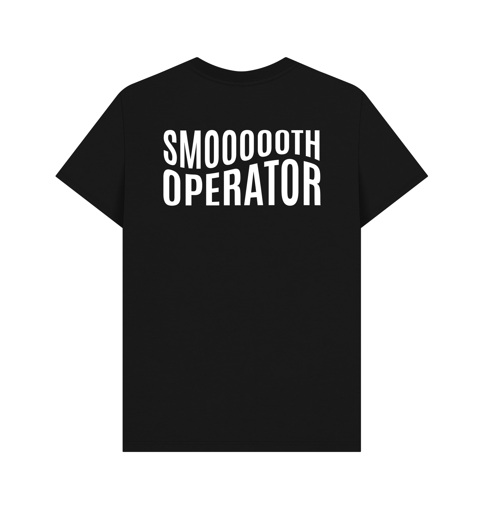 Black Printed T-shirt Back