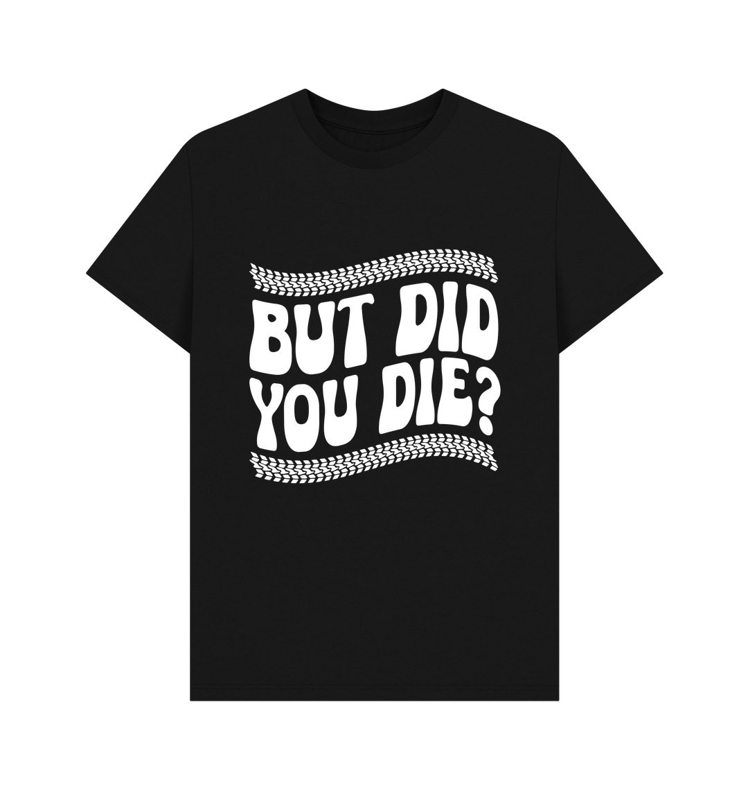 Black Printed T-shirt Front