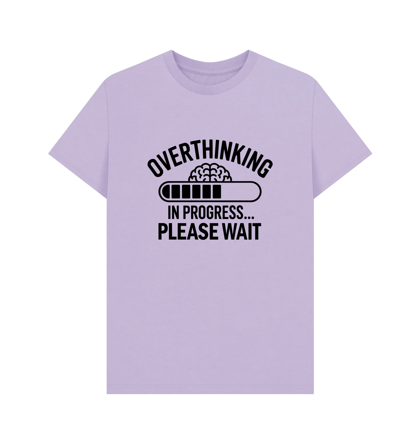 Lilac Printed T-shirt Front