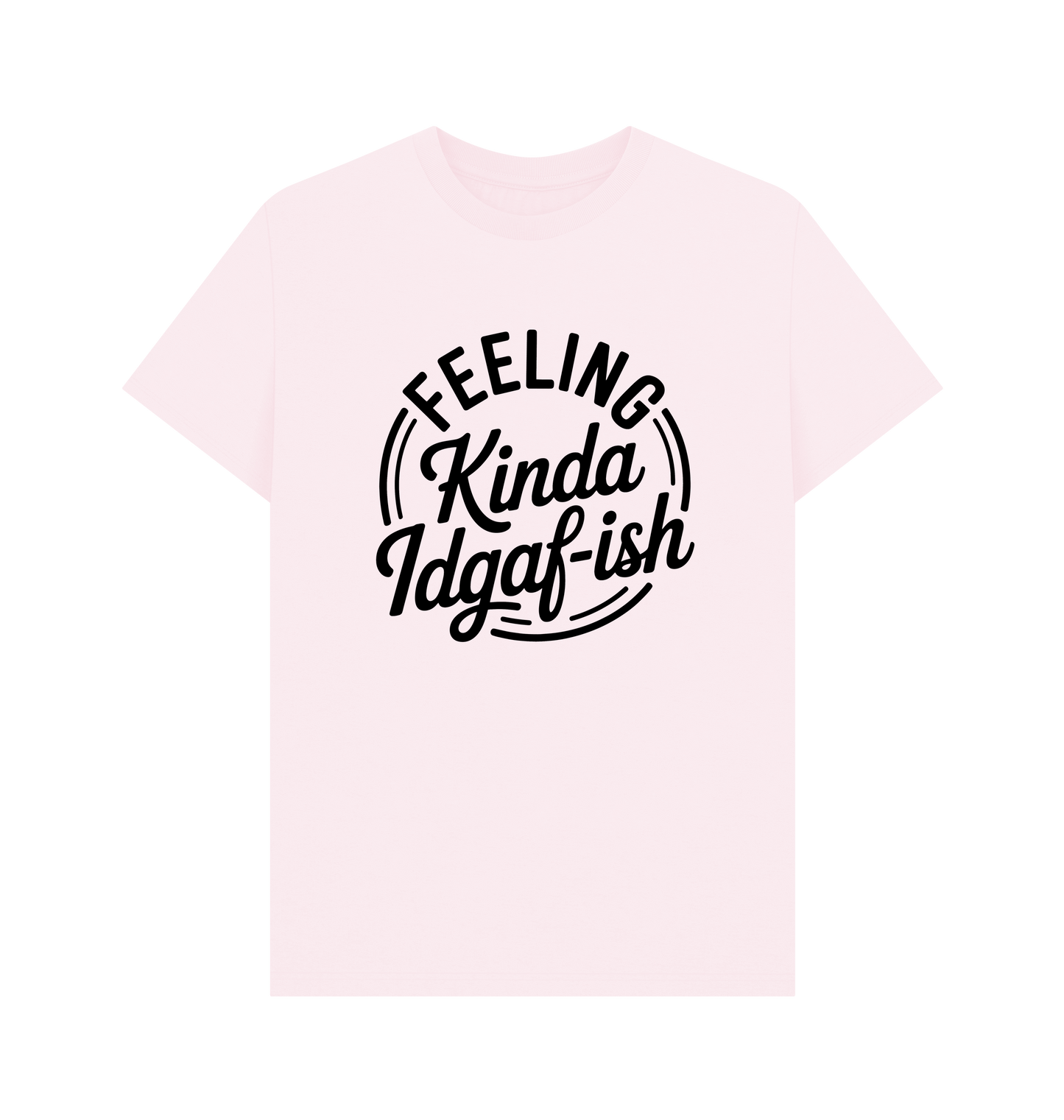 Pink Printed T-shirt Front