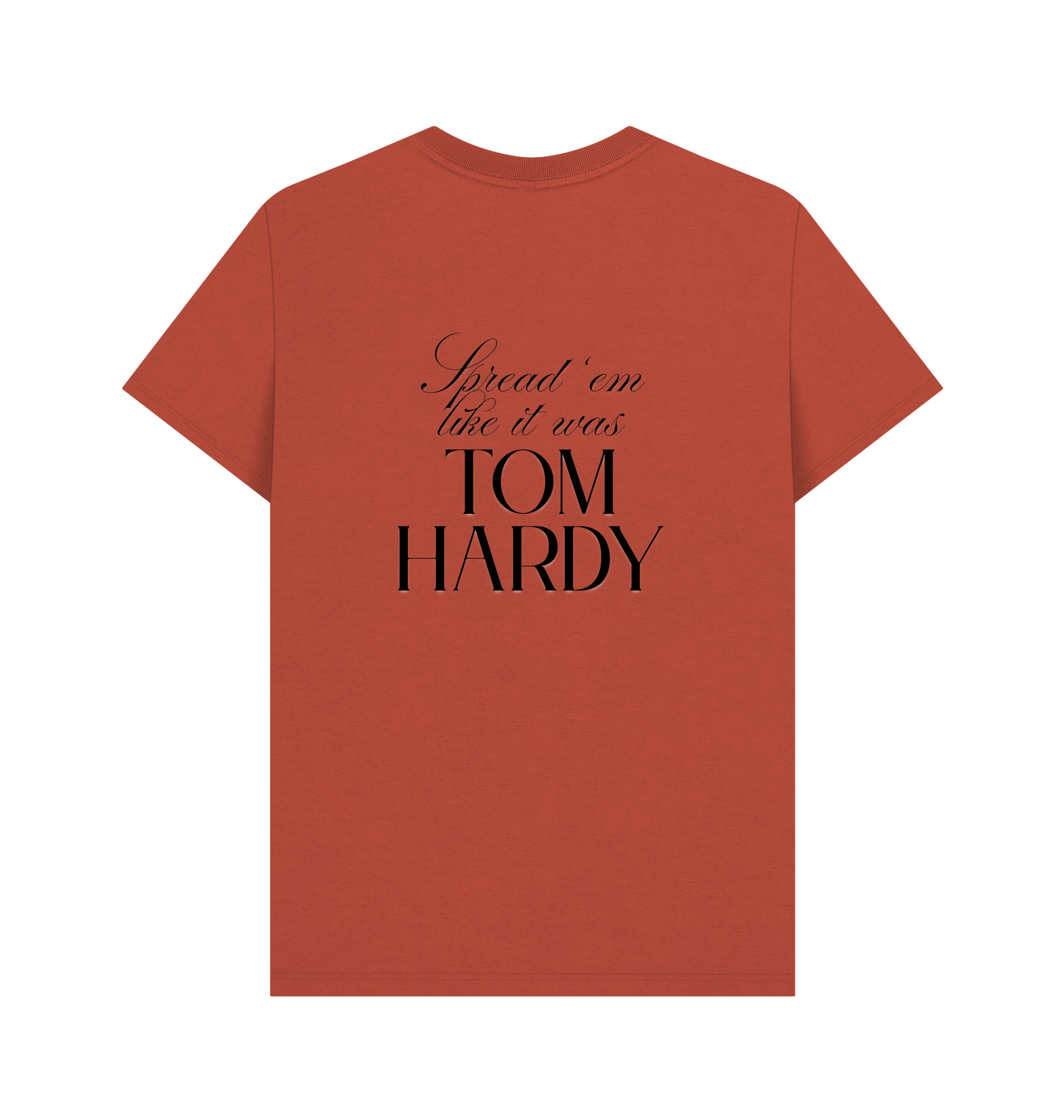 Rust Printed T-shirt Back