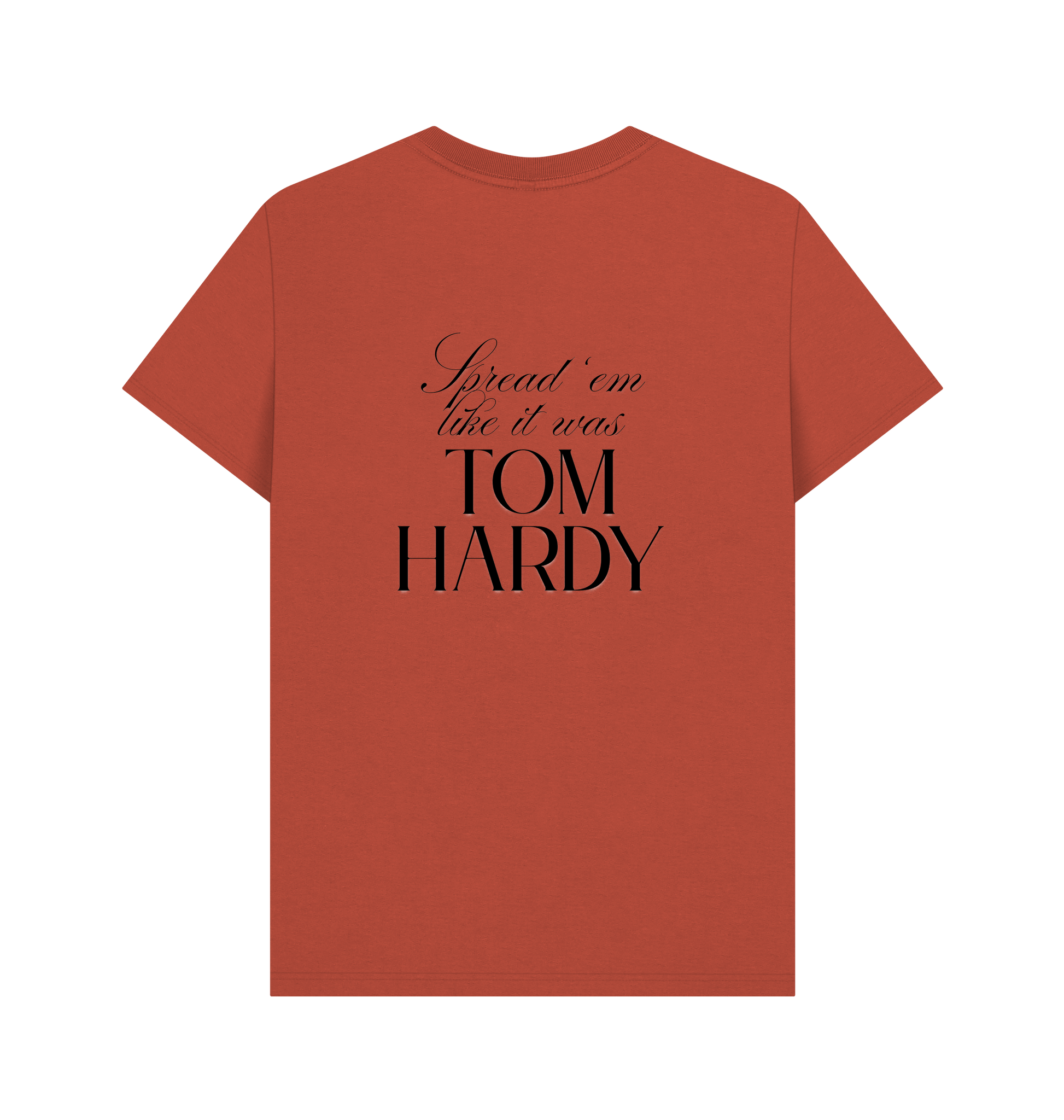 Rust Printed T-shirt Back