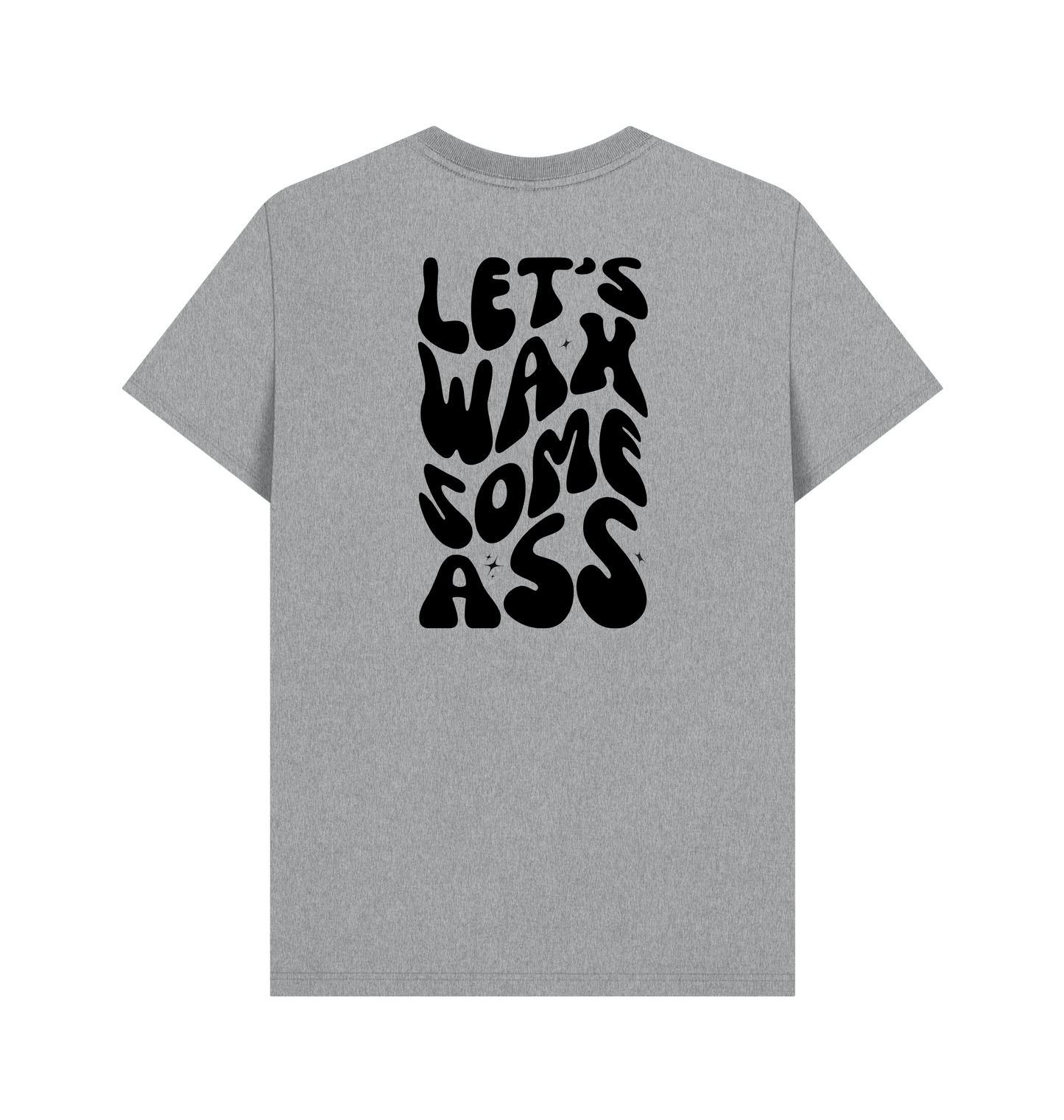 Athletic Grey Printed T-shirt Back