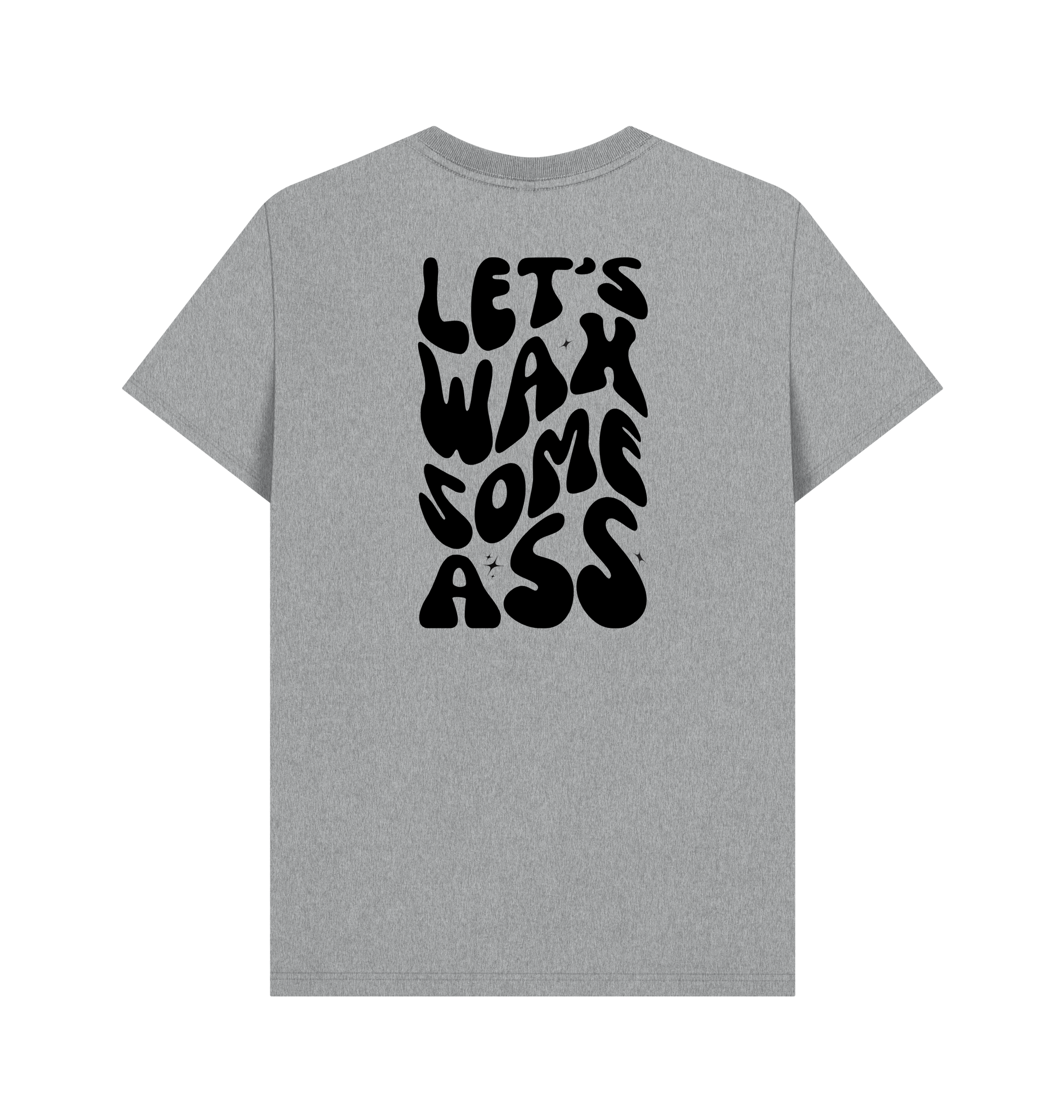 Athletic Grey Printed T-shirt Back