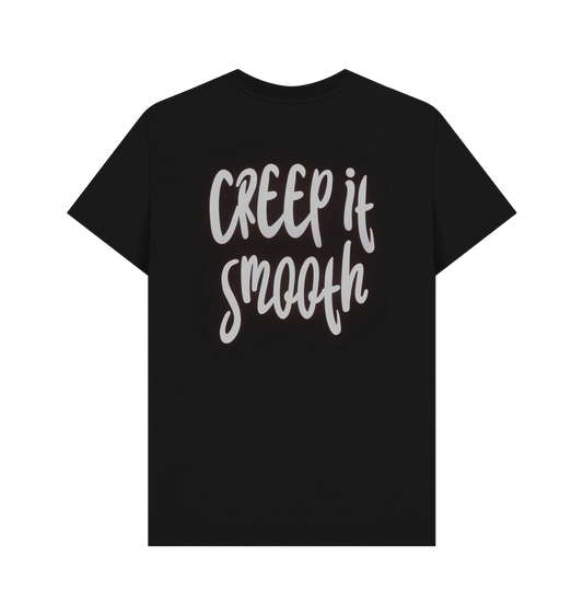 Black Printed T-shirt Back