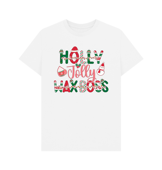 White Printed T-shirt Front