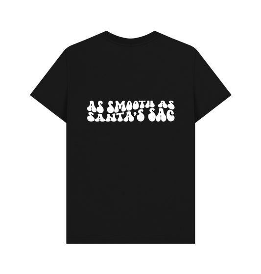 Black Printed T-shirt Back