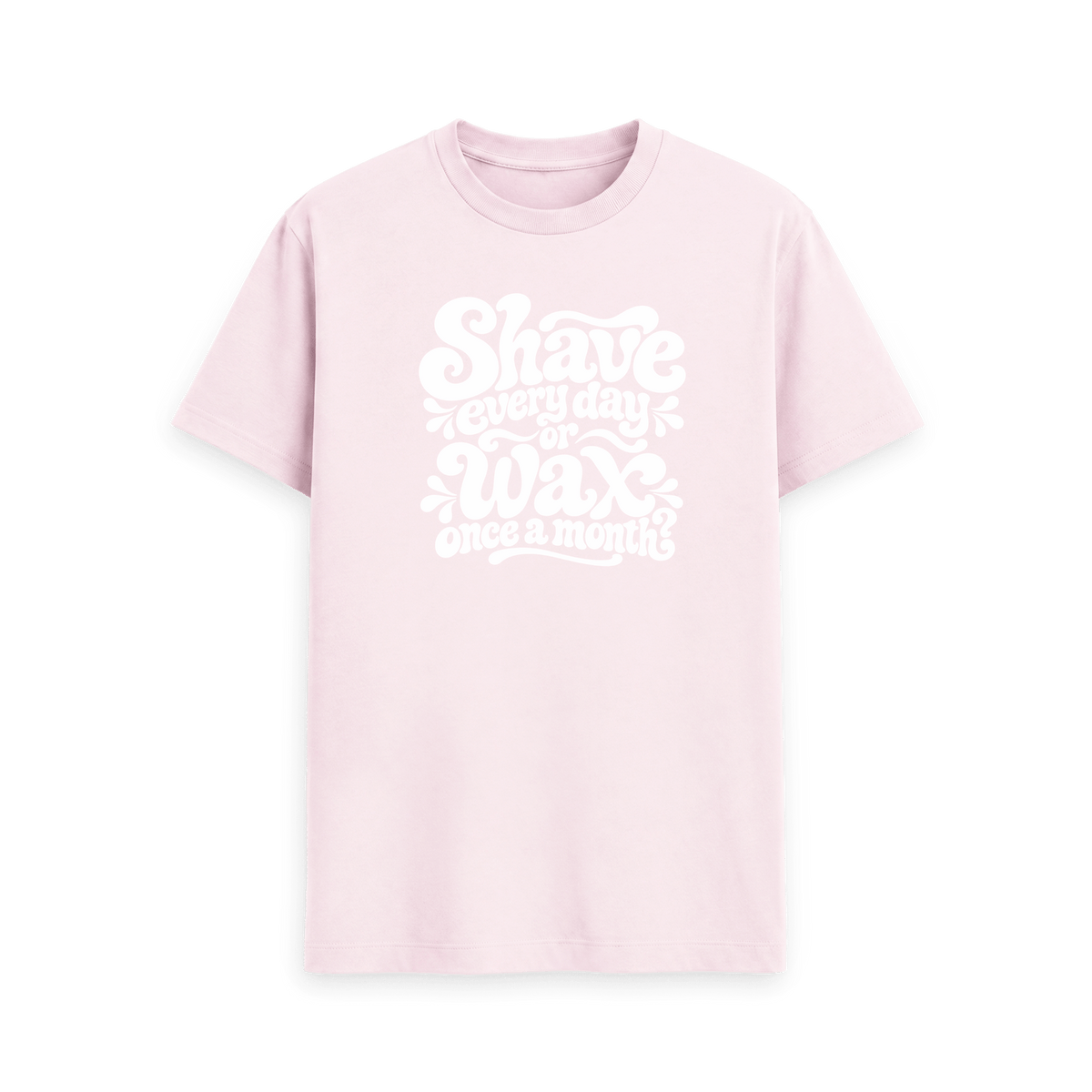 Pink Printed T-shirt Front