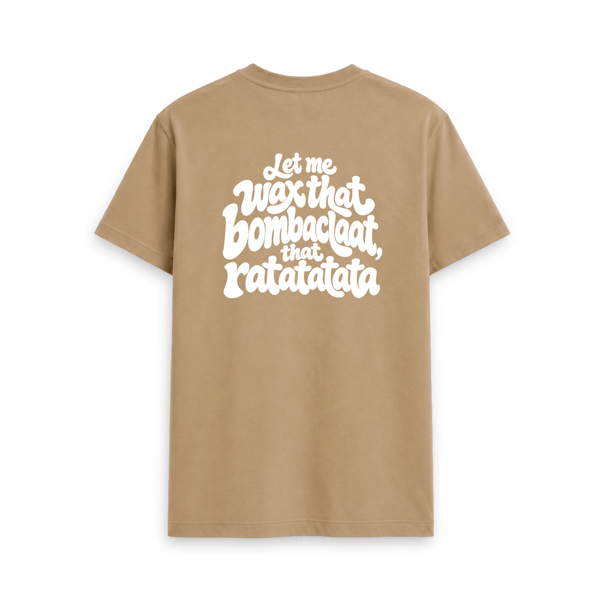 Sand Printed T-shirt Back